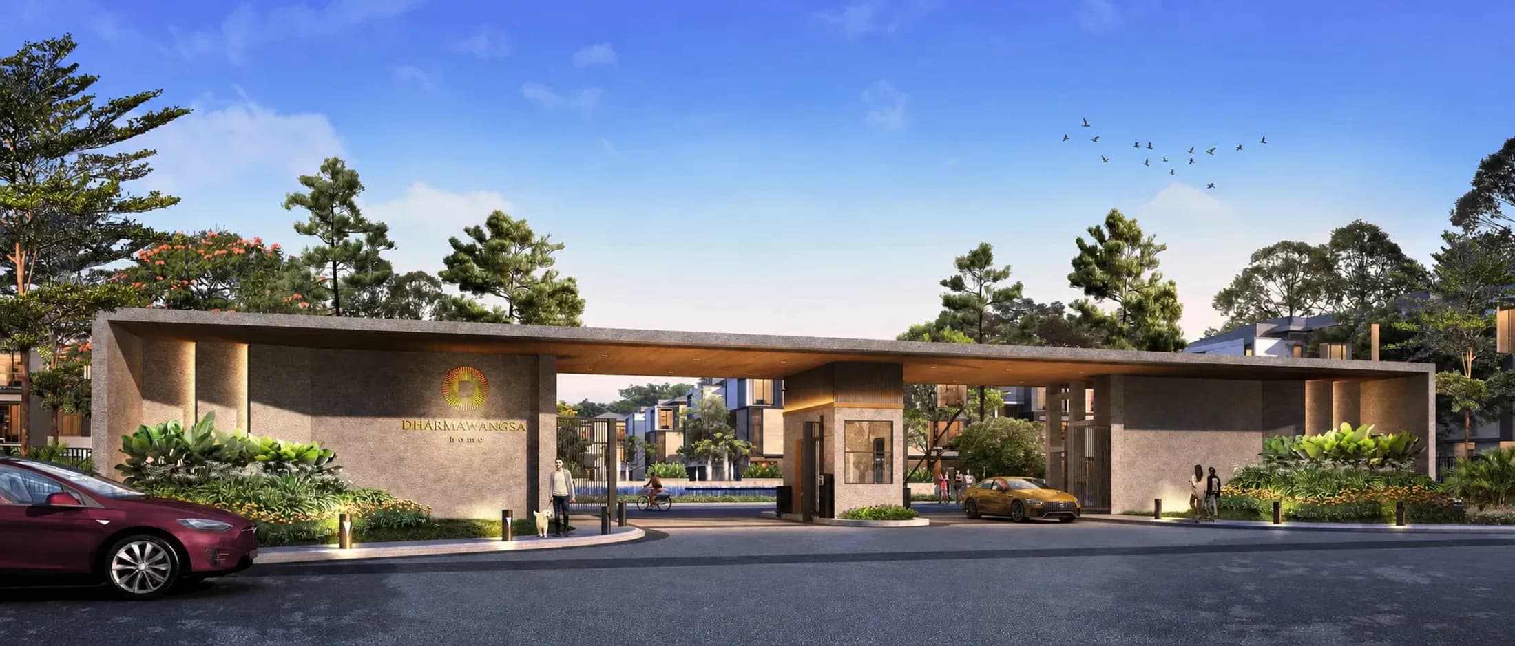 Kawasan hunian Bintaro Jaya
